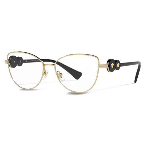 versace cat eye rhinestone rimless frames|Versace glasses frames women's.